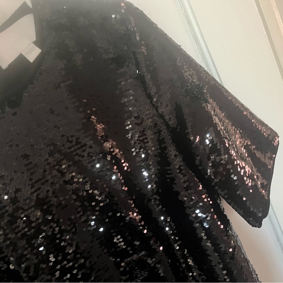 HUGO BOSS BLACK SEQUIN DRESS - Picture 4 of 4